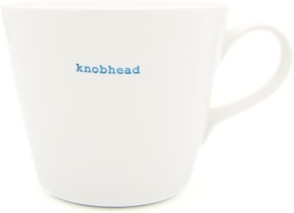 Keith Brymer Jones - Bucket Mug 350ml -  - Knobhead (blue)