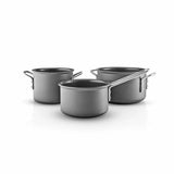 Grey Line 3 pcs. Cookware set 1.8 l 2.5 l  3.8 l ceramic Slip-Let® coating