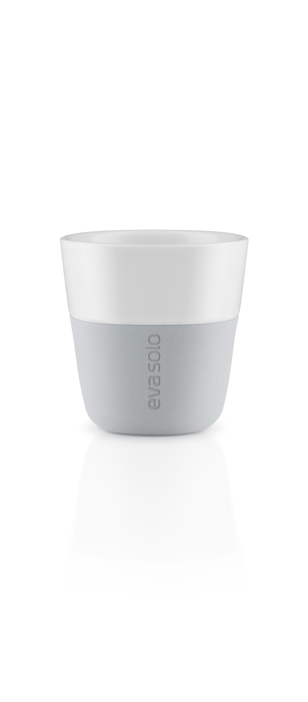 2 Espresso-mugg Marble grey