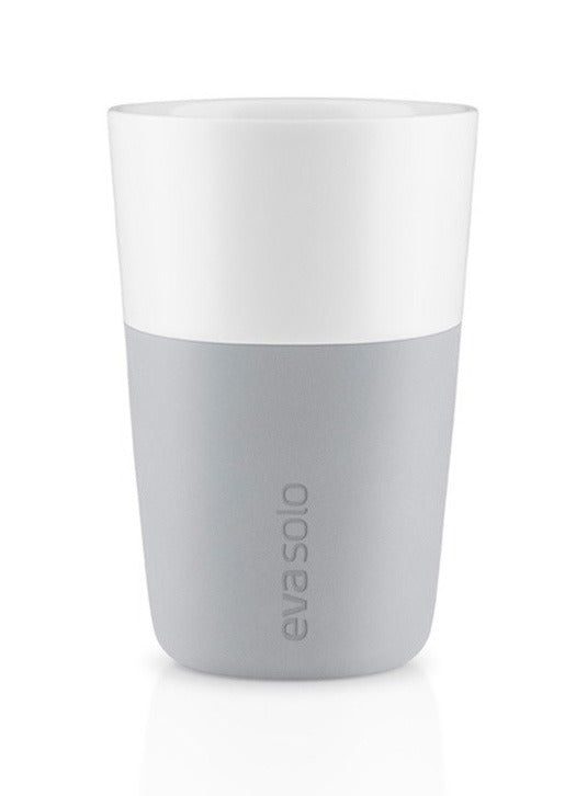 2 Cafe Latte-mugg Marble grey