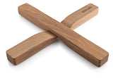 2 Magnetic trivets oak
