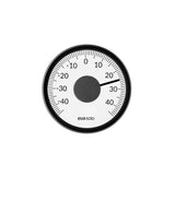 Outdoor thermometer for window