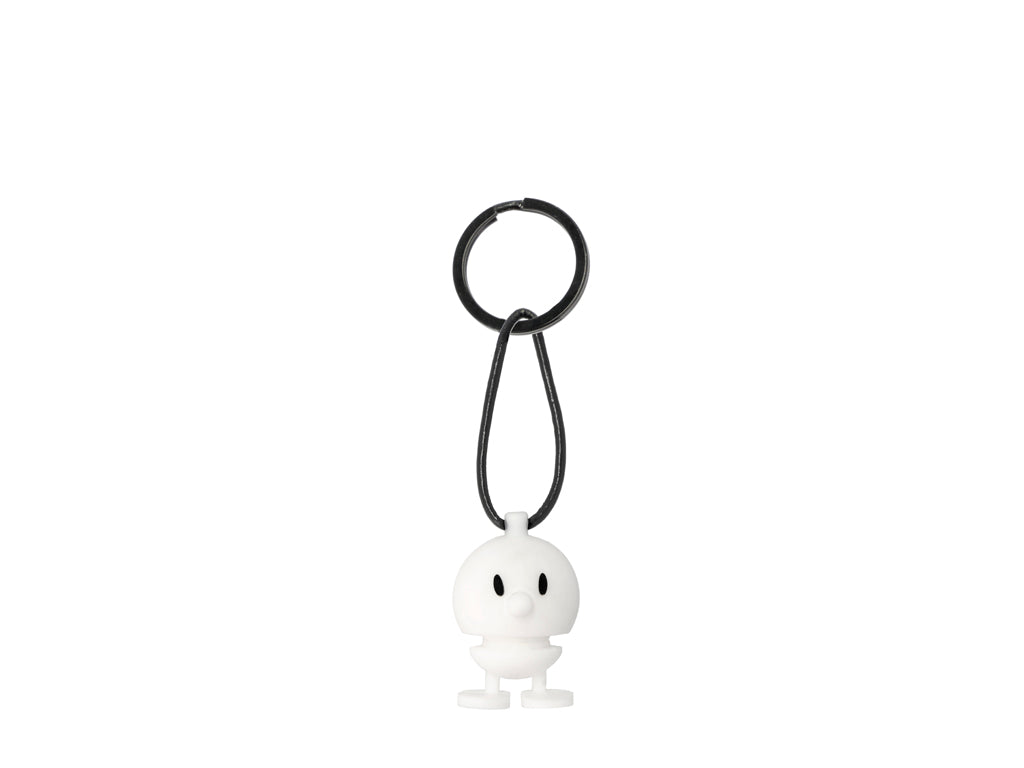 Hoptimist Silicone Keychain Bumble White