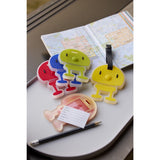 Hoptimist Bag tag Red