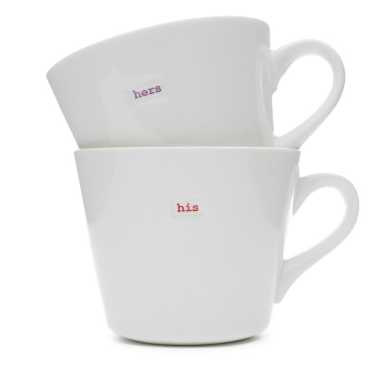 Keith Brymer Jones Mug Set - his and hers