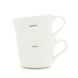 Keith Brymer Jones Mini Bucket Mug Pair yours and mine