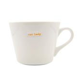 Keith Brymer Jones  Bucket Mug 350ml - cat lady