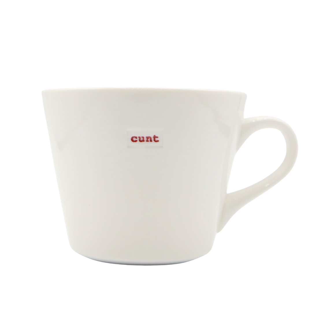 Keith Brymer Jones Bucket Mug 350ml - cunt