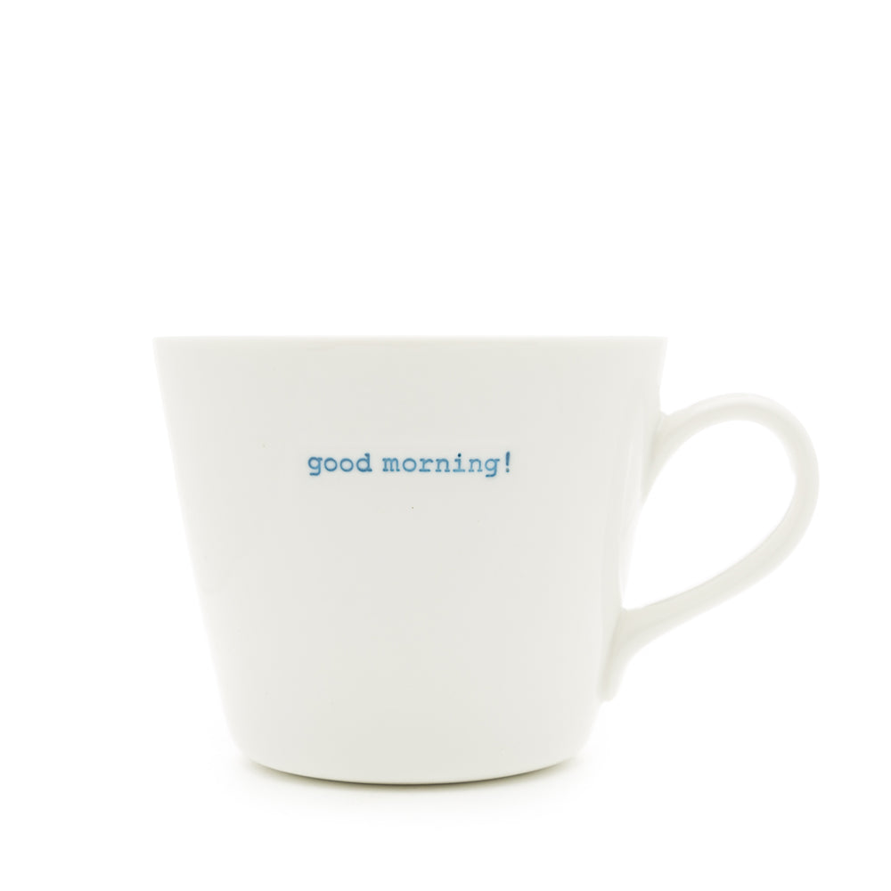 Keith Brymer Jones Mug good morning! (blue)