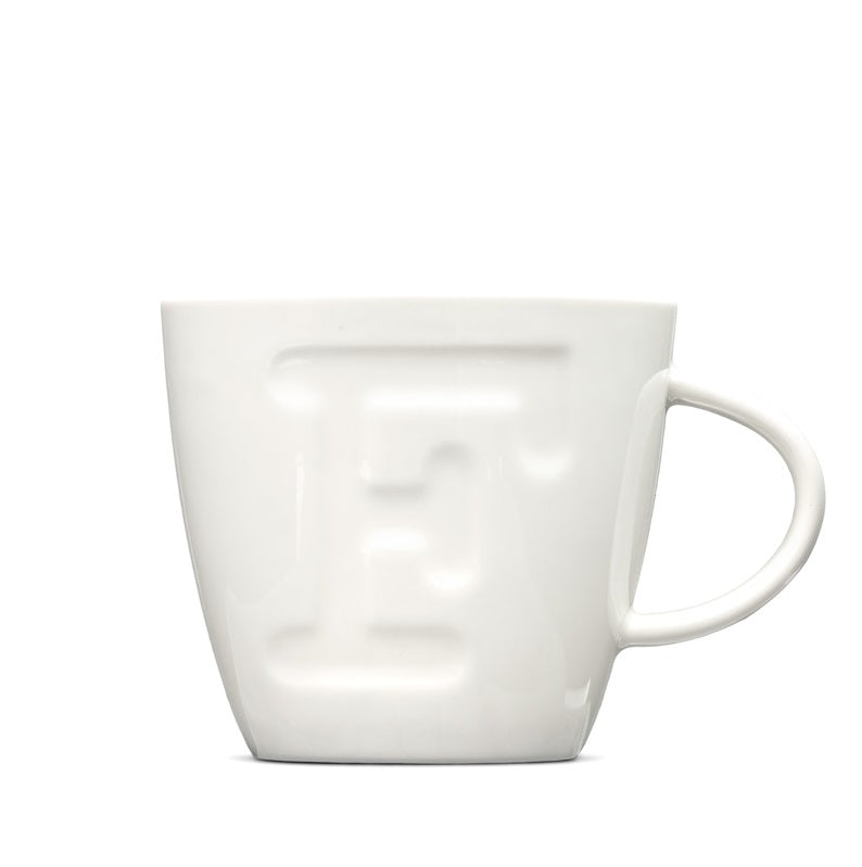 Alphabet Mug Range - F