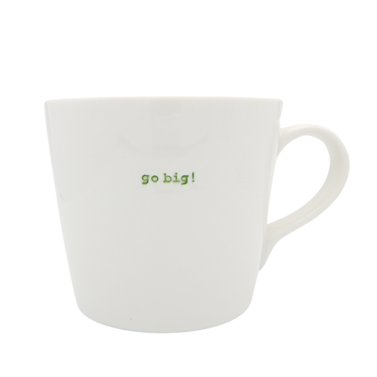 Bucket Mug Large - 500ml - Go Big! (Green)