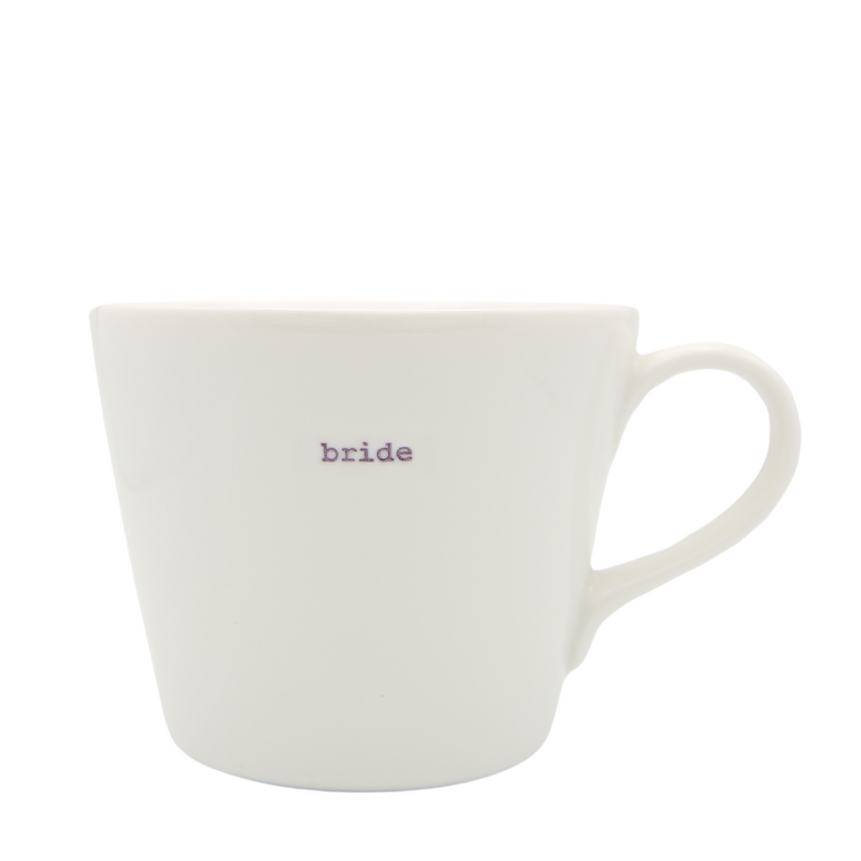 Keith Brymer Jones Bucket Mug 350ml Pair - bride & groom