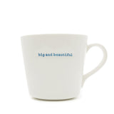 Bucket Mug Large - 500ml - Big And Beautiful (Blue)