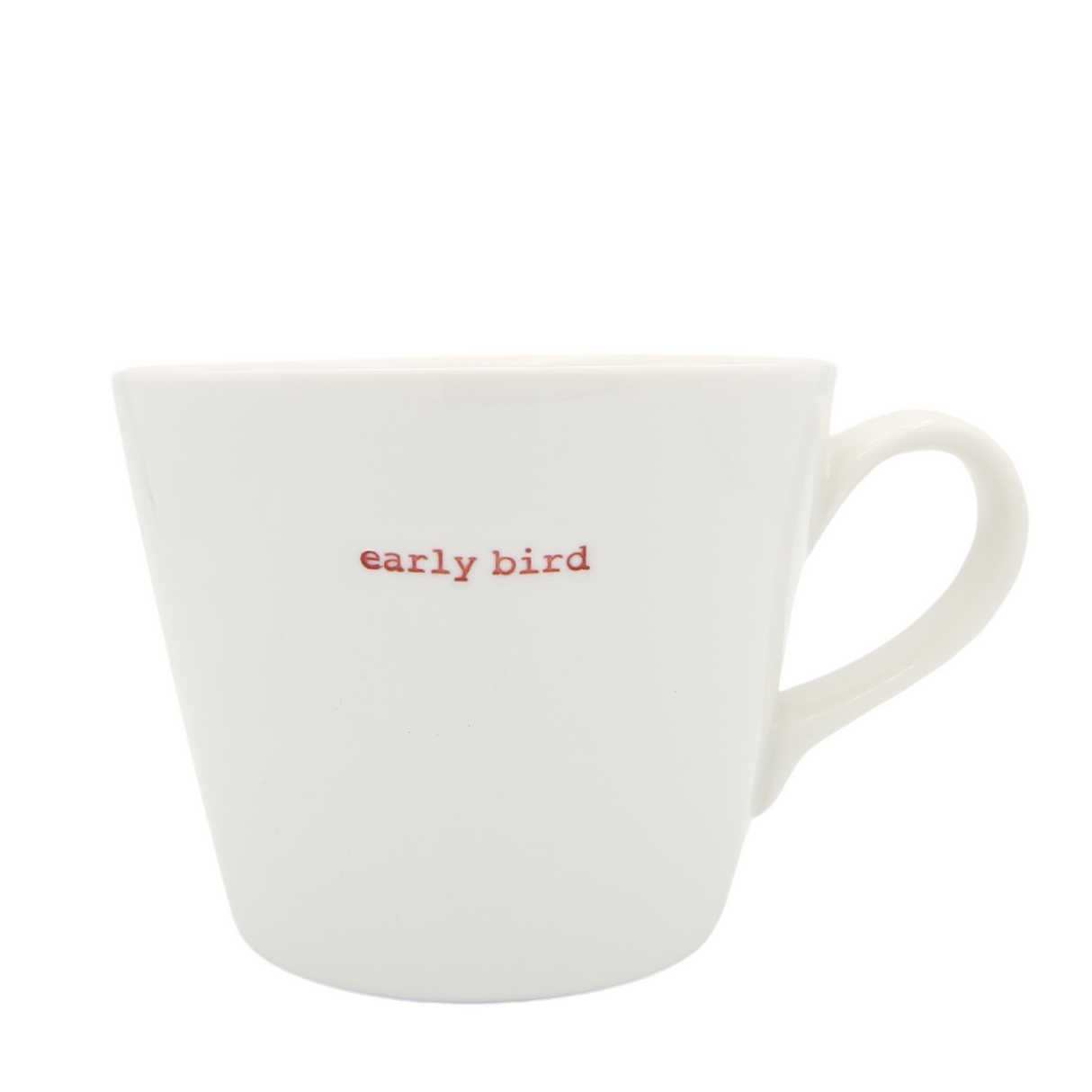 Keith Brymer Jones Bucket Mug 350ml - early bird (red)