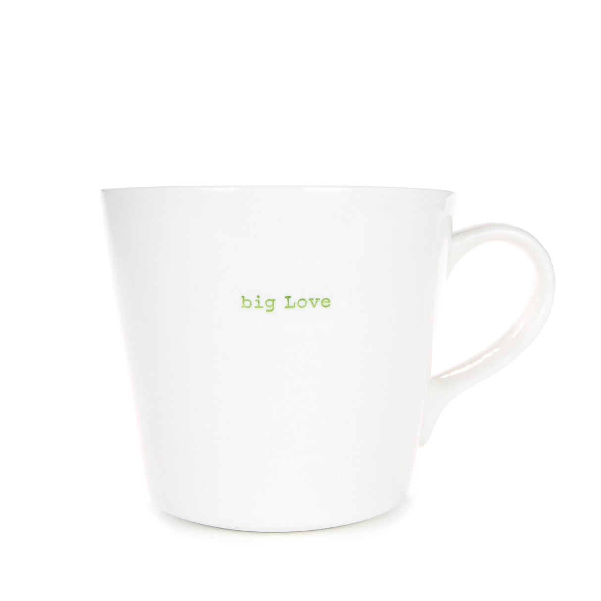 Keith Brymer Jones Large Bucket Mug big Love (green)