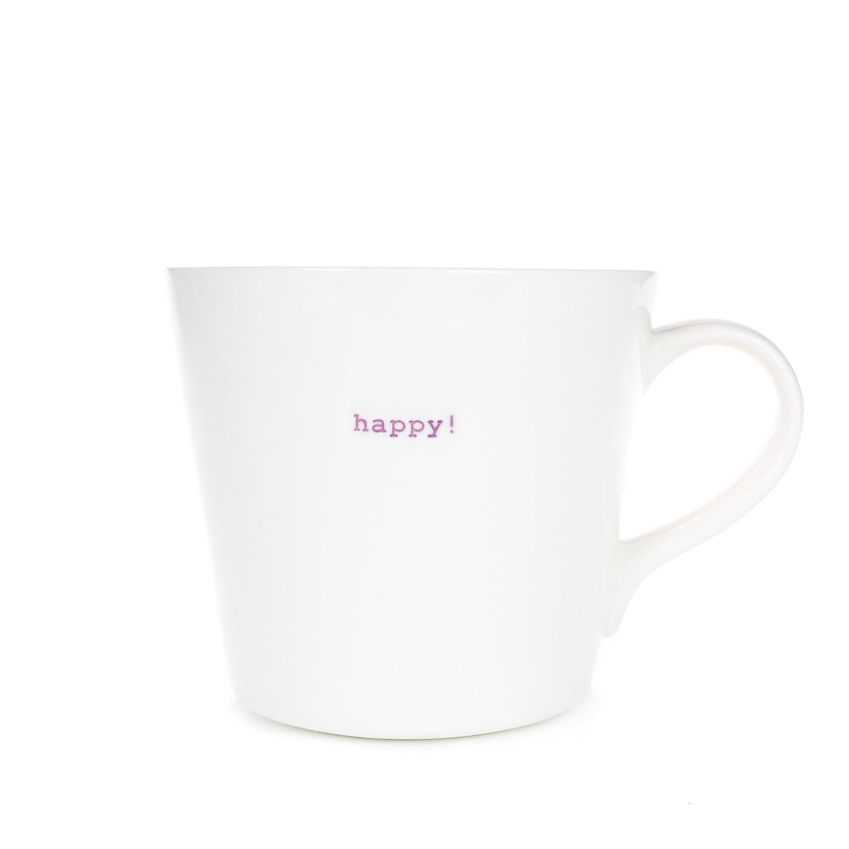 Keith Brymer Jones Large Bucket Mug happy! (lilac)