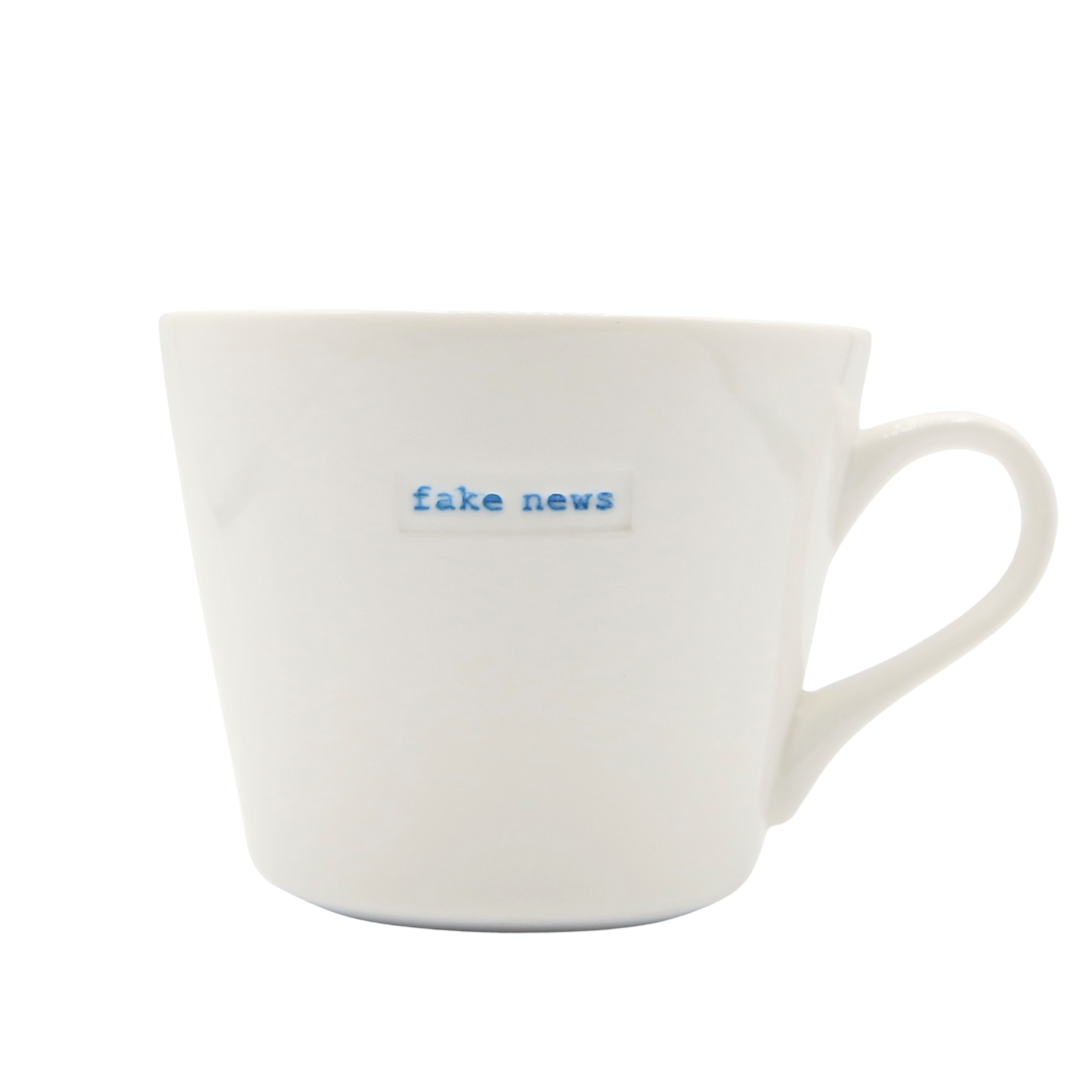 Keith Brymer Jones  Bucket Mug 350ml - fake news