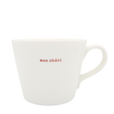 Keith Brymer Jones Bucket Mug 350ml - mon chri (red)