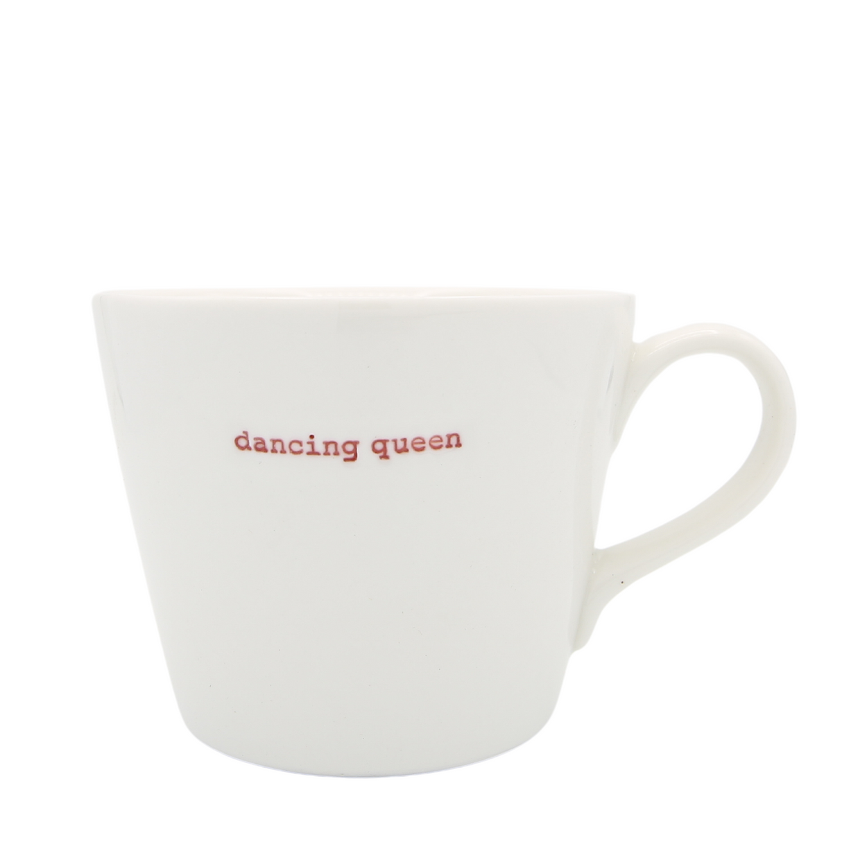 Keith Brymer Jones Bucket Mug 350ml - dancing queen (red)