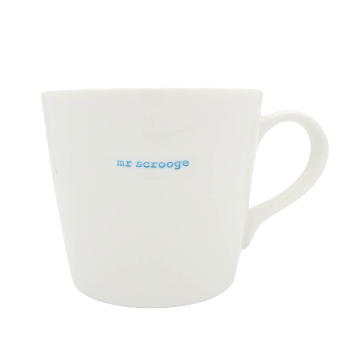 Keith Brymer Jones Large Bucket Mug 500ml - mr scrooge (blue)