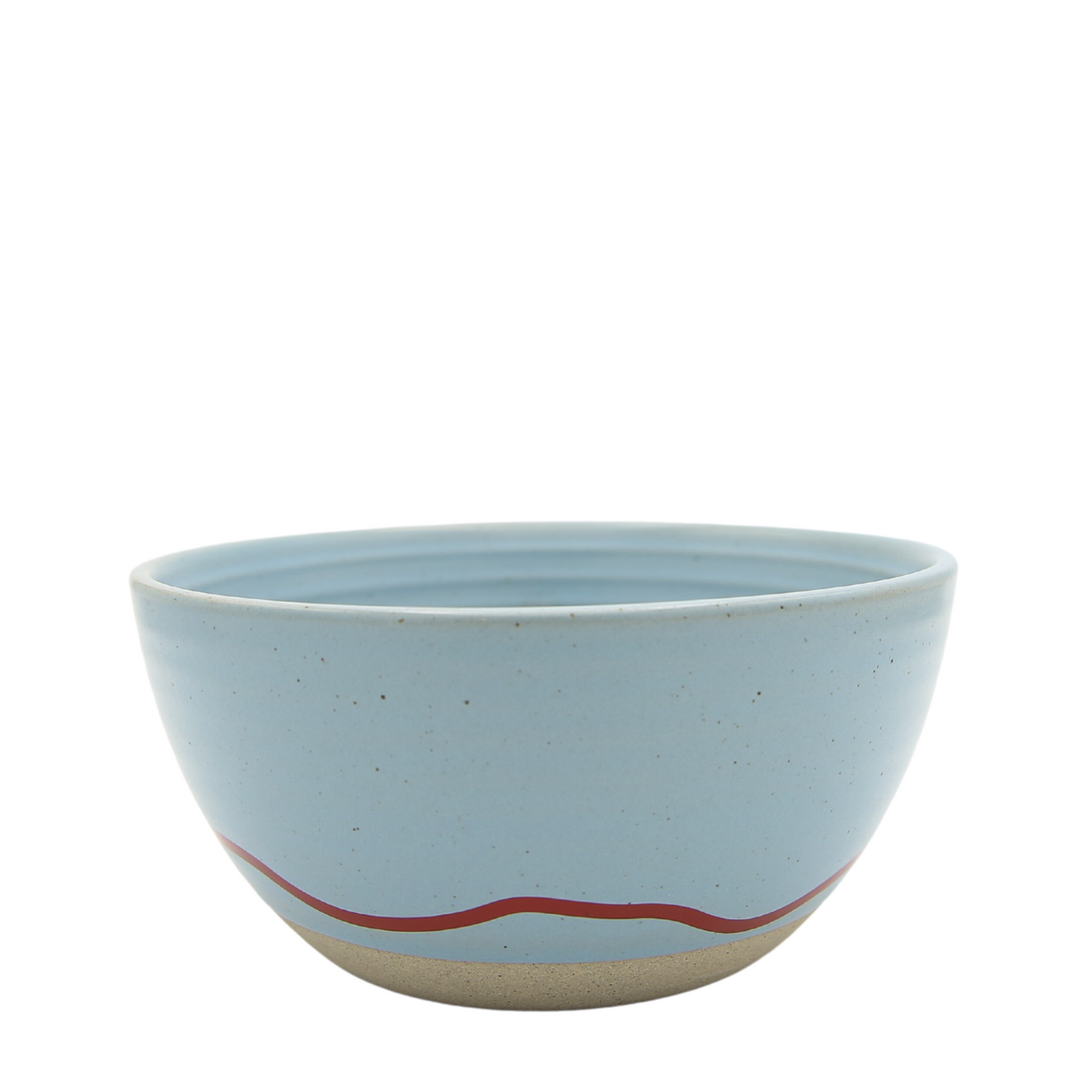 Bowl Medium - Studio Range - 600ml - (Clear Sky & Red)