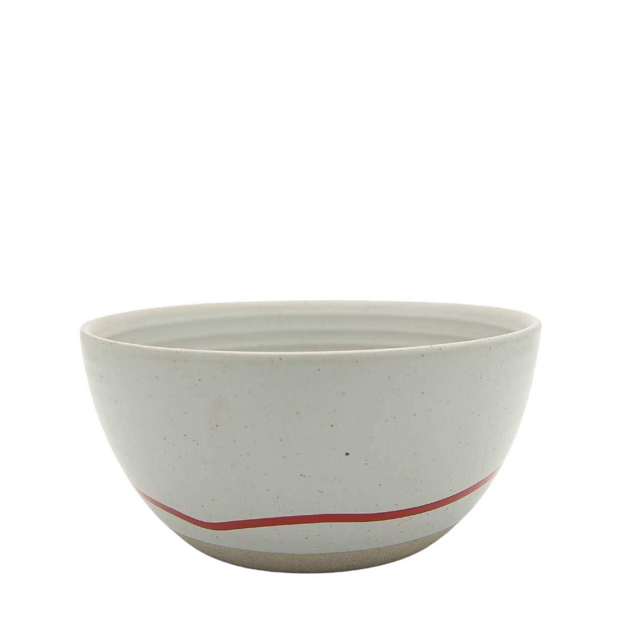 Bowl Medium - Studio Range - 600ml - (Pebble & Red)
