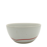 Bowl Medium - Studio Range - 600ml - (Pebble & Red)