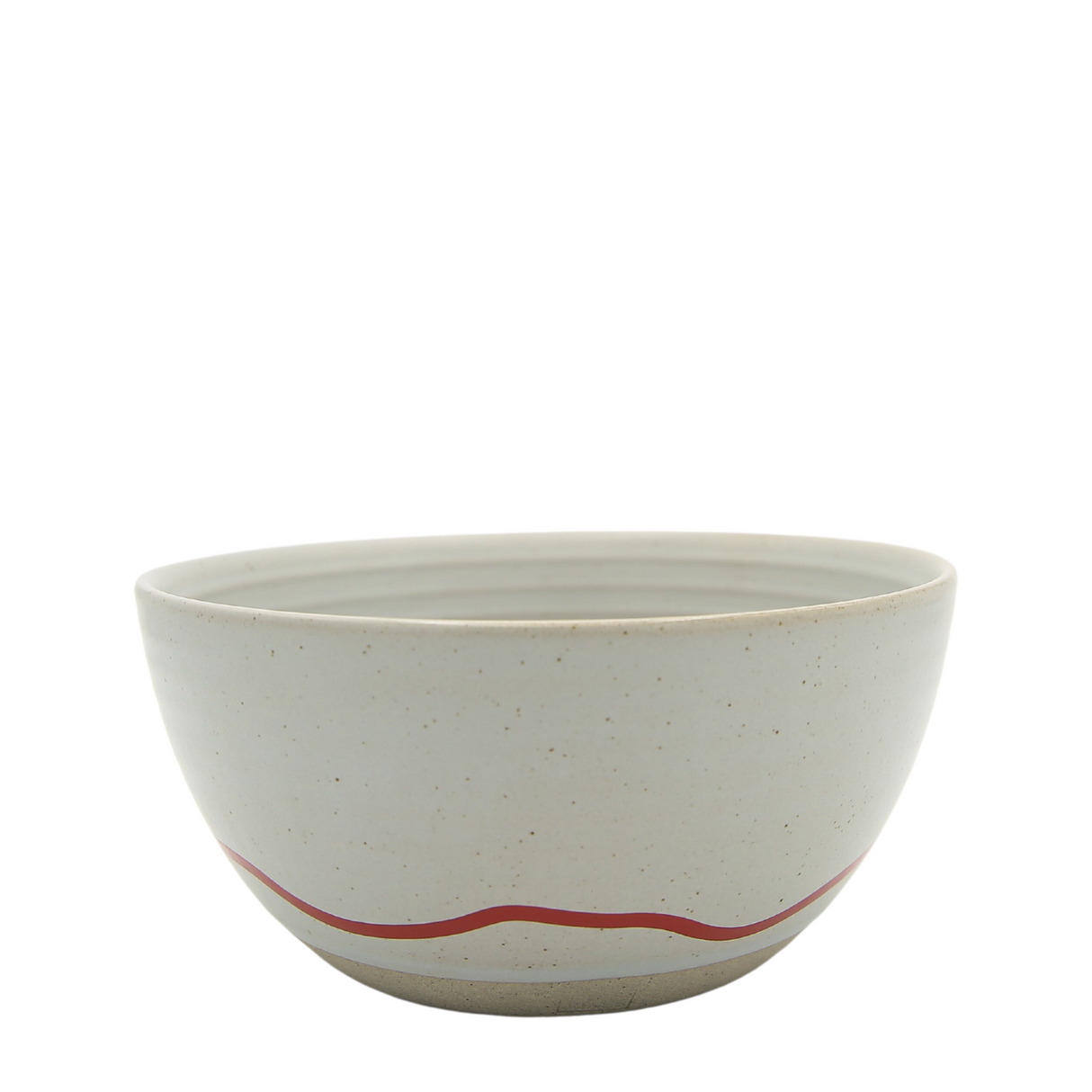 Bowl Medium - Studio Range - 600ml - (Pebble & Red)