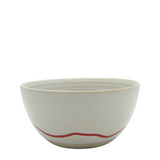 Bowl Medium - Studio Range - 600ml - (Pebble & Red)