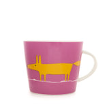 Scion Living Mug Mr Fox - Pink & Orange