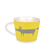 Scion Living Mini Mug Mr Fox - Yellow & Charcoal