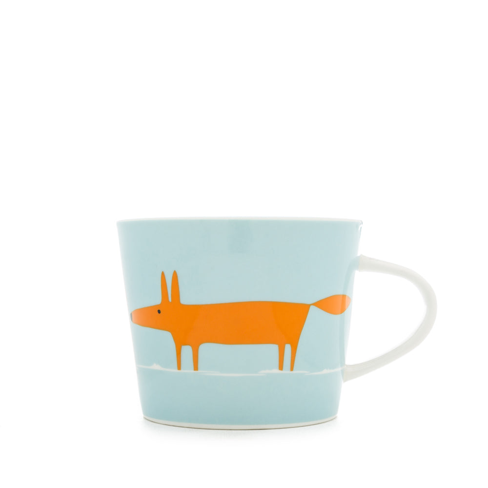 Scion Living Mini Mug Mr Fox - Duckegg & Orange