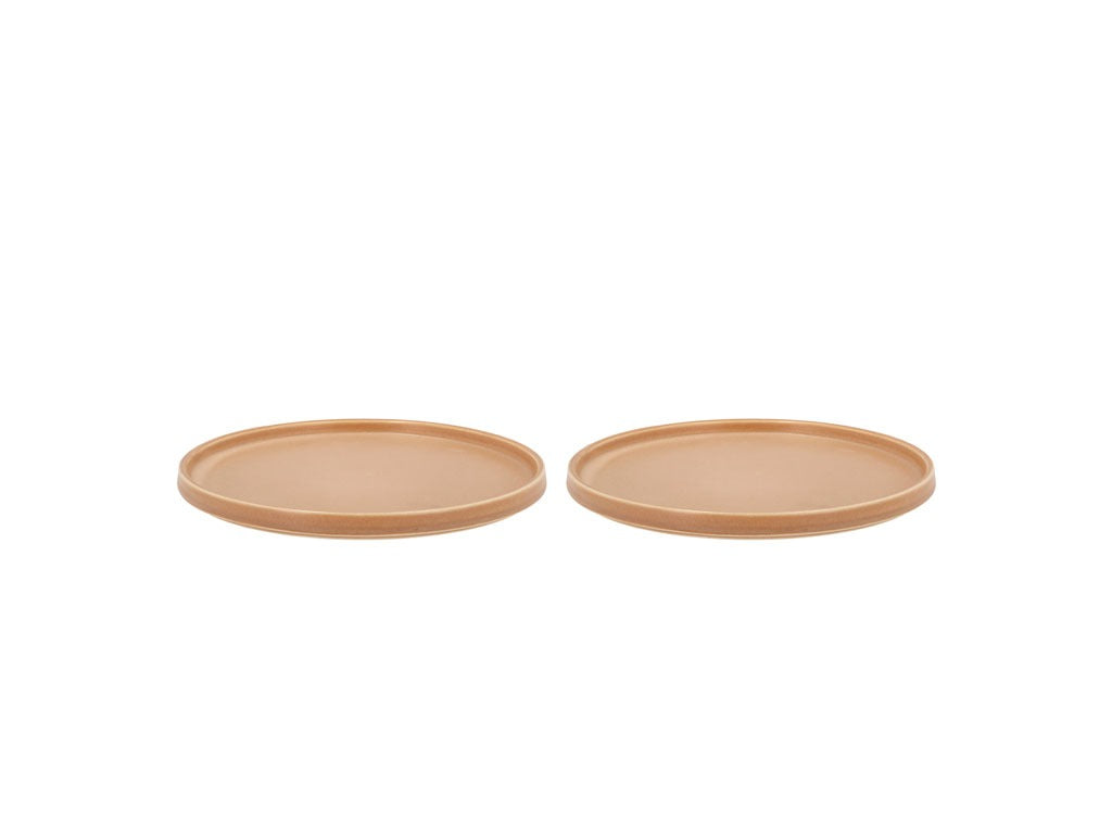 Lunch plate Fjord 20.5 cm 2 pcs Cream Porcelain