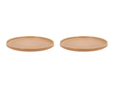 Dinner plate Fjord 26.5 cm 2 pcs Cream Porcelain