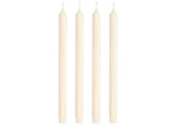 Crowntop candle Aia 30 cm 4 pcs Cream Stearin