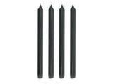 Crowntop candle Aia 30 cm 4 pcs Black Stearin