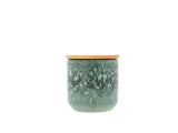 Fragrance candle Iris Coconut Mango 7 x 7.3 cm Green