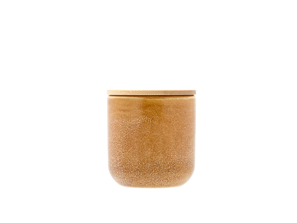 Fragrance candle Iris Spicy Sandalwood 7 x 7.3 cm Amber