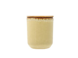 Fragrance candle Iris Cucumber Blossom 8 x 9.5 cm Yellow