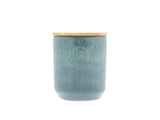 Fragrance candle Iris Herbal Notes 8 x 9.5 cm Dark blue