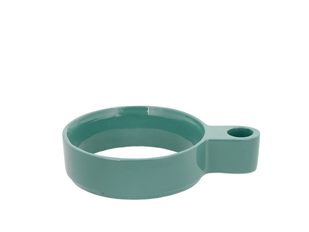 Candlestick Styles 16 x 3.6 cm Blue Aluminum