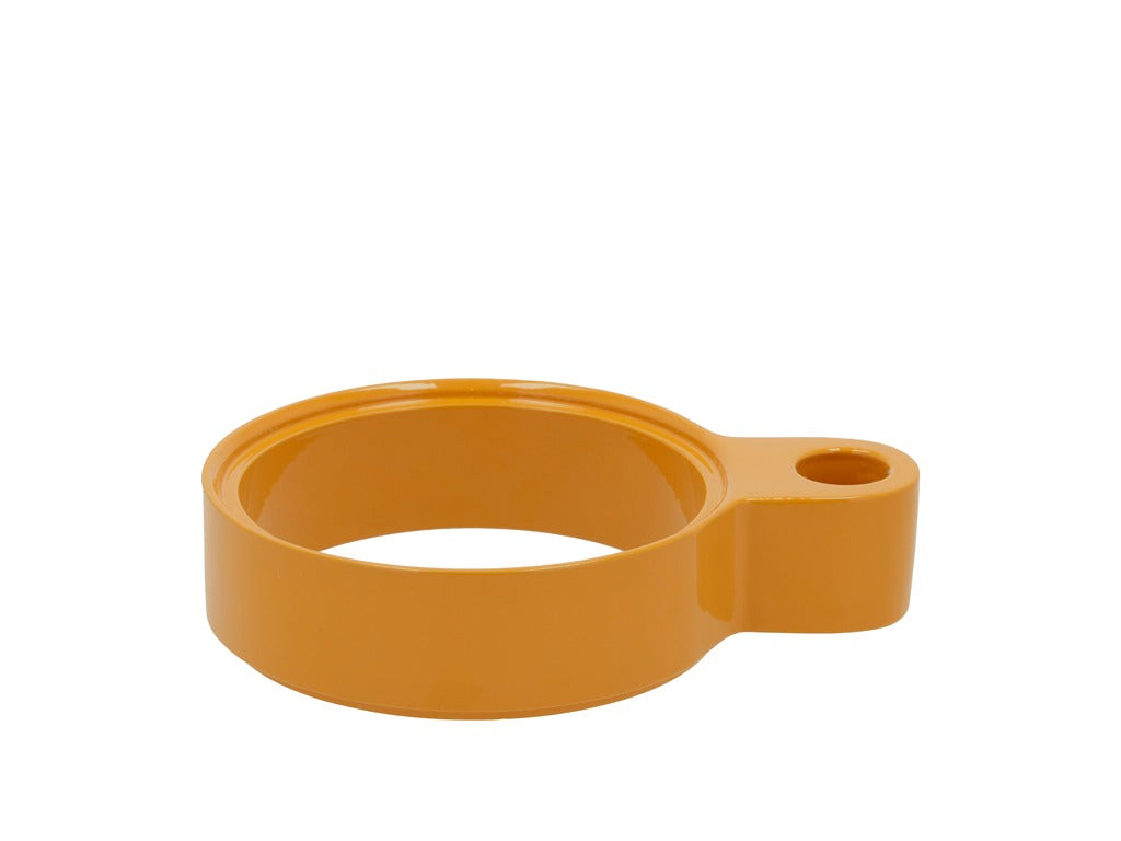 Candlestick Styles 16 x 3.6 cm Amber Aluminum