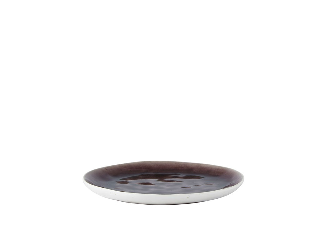 Plate Stoneware Lilac D21