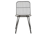 Chair without armrests Svale Iron Black H83