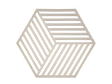 Trivet Hexagon Warm Grey