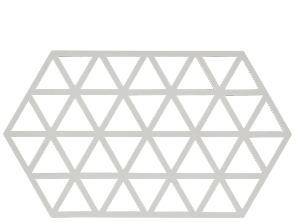 Trivet Triangles Warm Grey L24