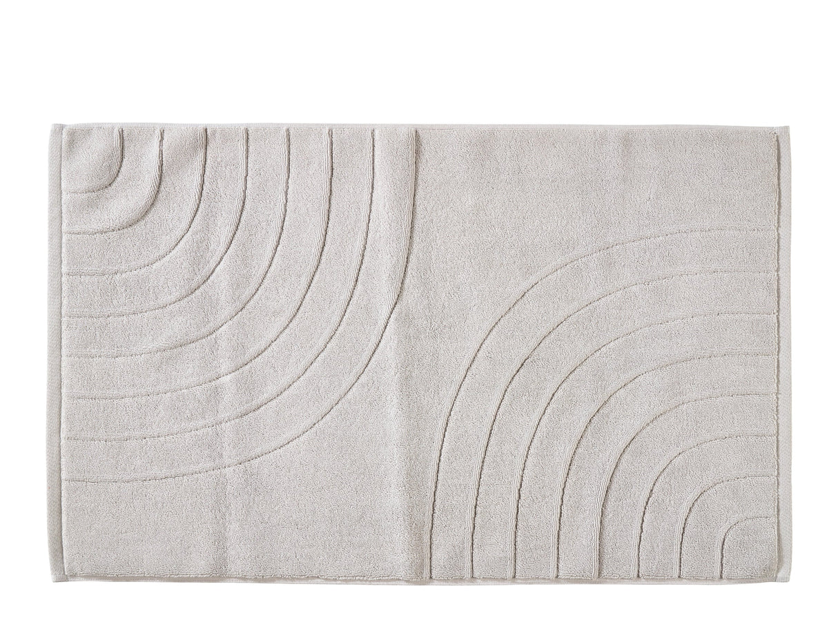 Bath mat Time 80x50 Soft Grey