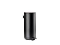 Pedal Bin Circular 35 liter Black