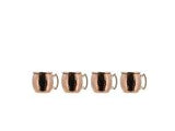 Shot glass Moscow mule mini 8 cl 4 pcs Copper/Steel