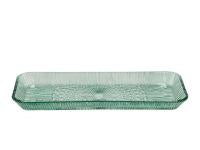 Serving dish rectangular Kusintha 38 x 14 cm Green